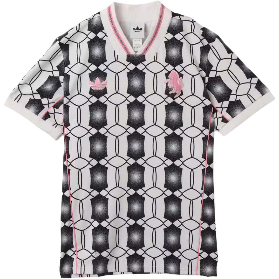 

Youwentusi,Lianmingkuan FW25 Футбольная майка Unisex Adidas Originals, белый/черный