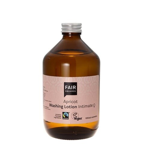 

Бальзам для мытья интимных зон, АБРИКОС, pH 4,5, сертифицирован FAIRTRADE, ZERO WASTE, 500 мл, Fair Squared