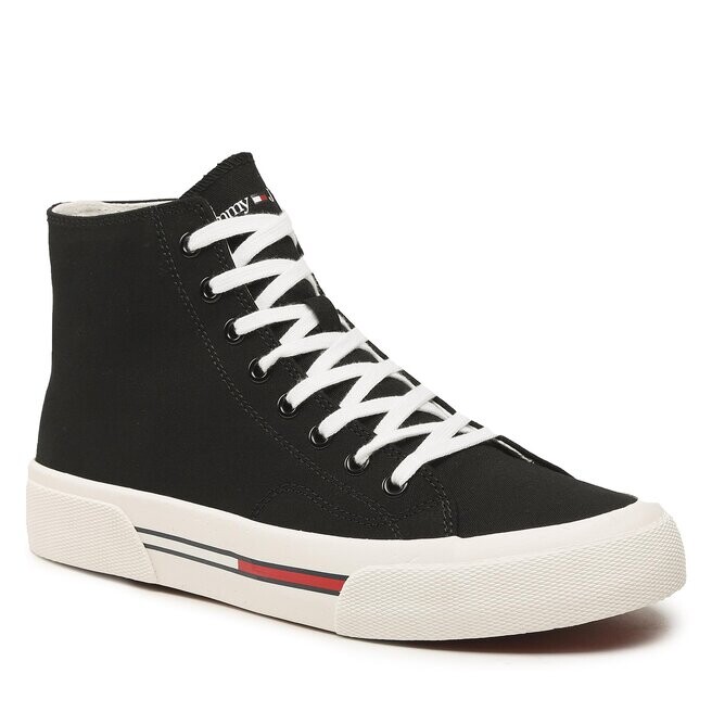 

Кроссовки Tommy Jeans MidCanvas Color, черный