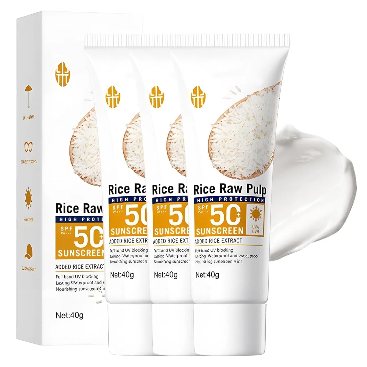 Солнцезащитный крем для лица SPF 100 (3 шт.) Toimveok