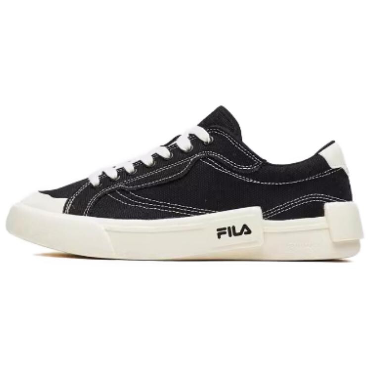 

Женские туфли POP Canvas Low-top черного/белого цвета Fila Fusion