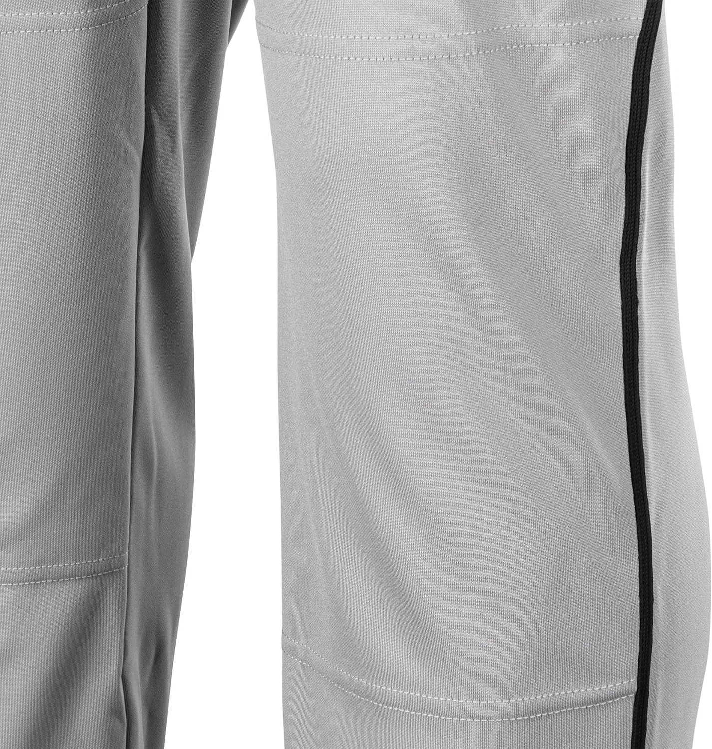 Детские бейсбольные брюки CHAMPRO, традиционный крой, модель Triple Crown Classic, Grey , Black Pin — фото 2