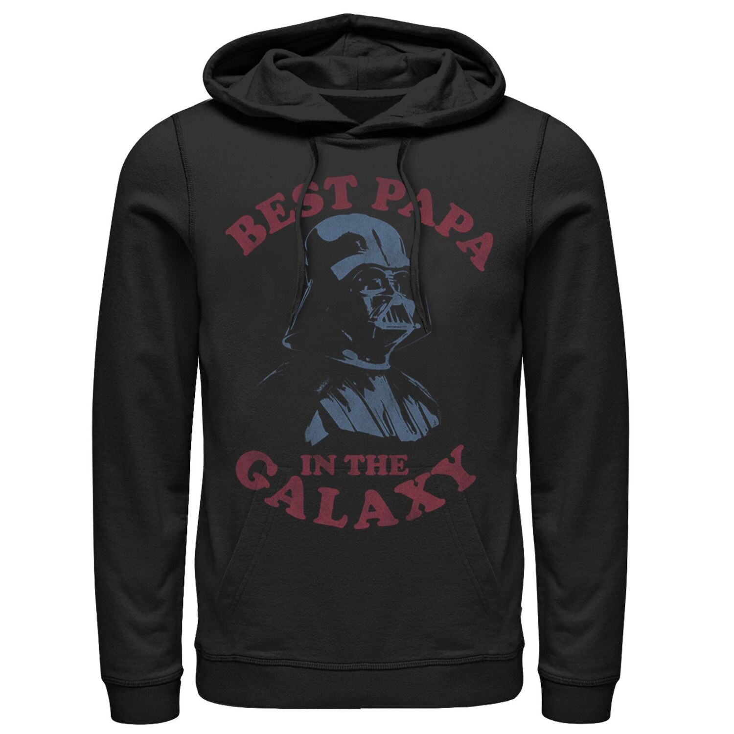 

Мужская худи с рисунком Дарта Вейдера в стиле ретро Best Papa Star Wars