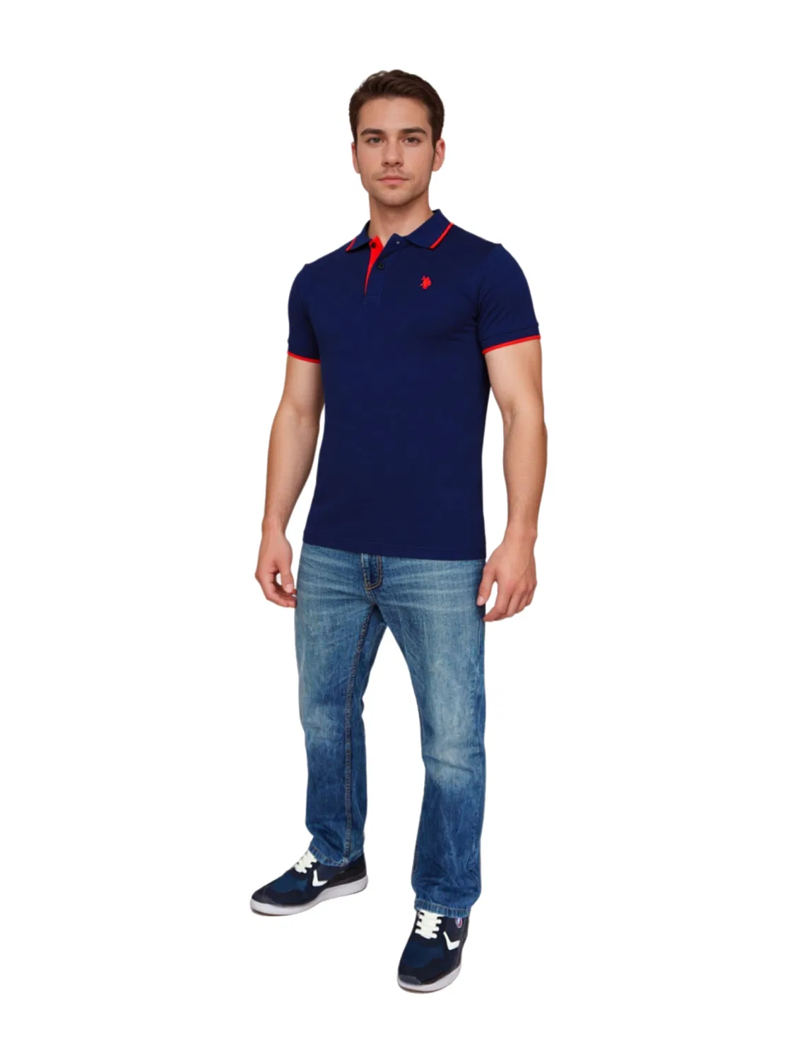 Рубашка U.S. Polo Assn., Dark Blue — фото 2