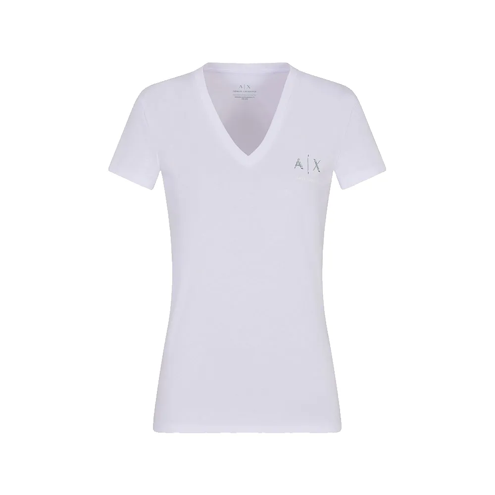 

Футболка Armani Exchange XW000521_AF10359 short sleeve v neck, белый
