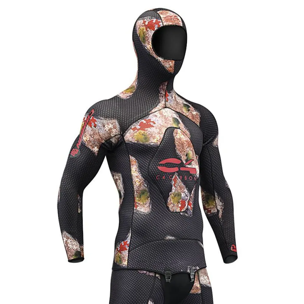 

Куртка для подводной охоты C4 Carbon Rock 7.5 mm, мультиколор