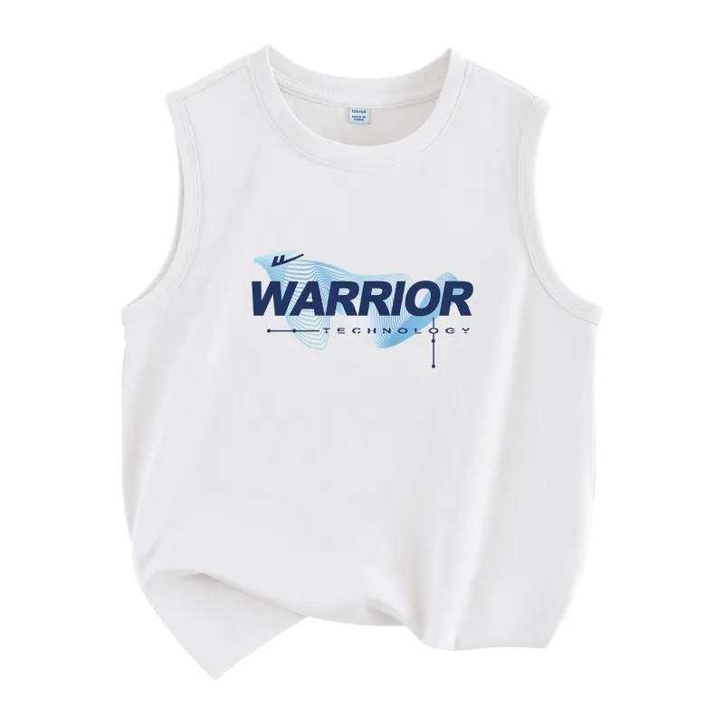 Детский топ и камисоль с круглым вырезом WARRIOR, White/H Technology Line