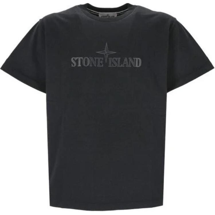 

Футболка мужская серая Stone Island, серый