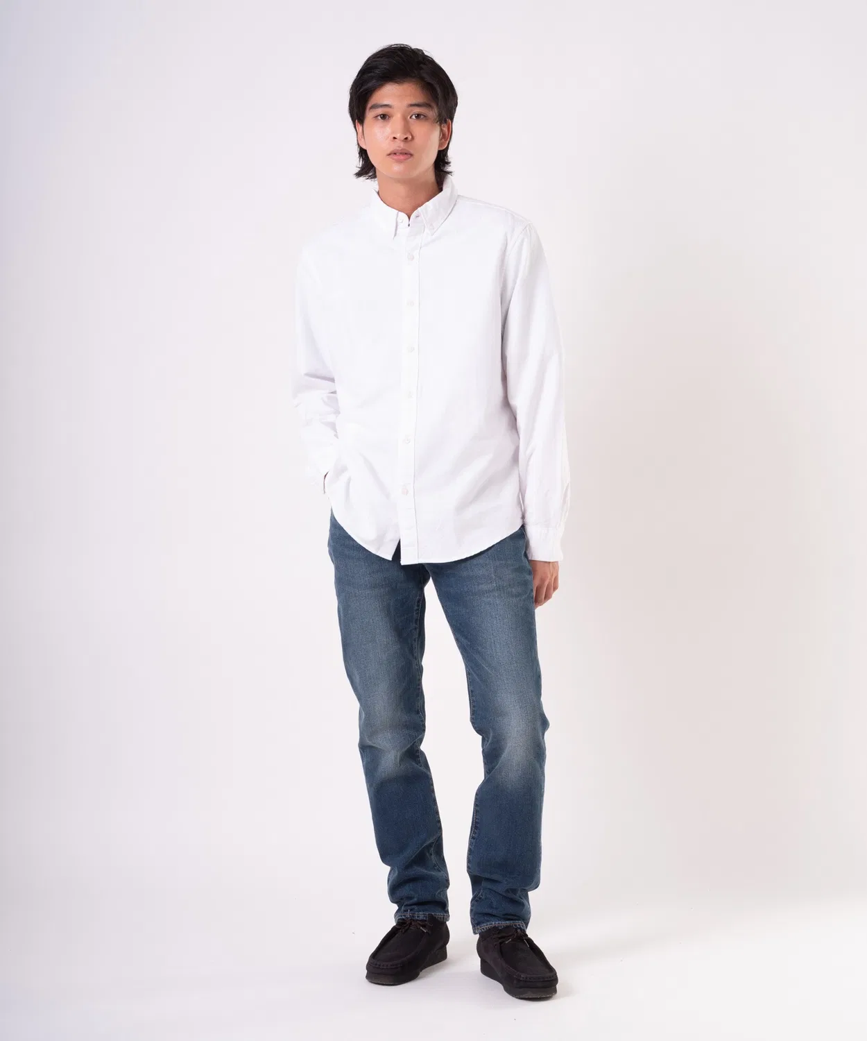 Джинсы 511 Slim Fit Levi's MID VINTAGE индиго-синий — фото 4