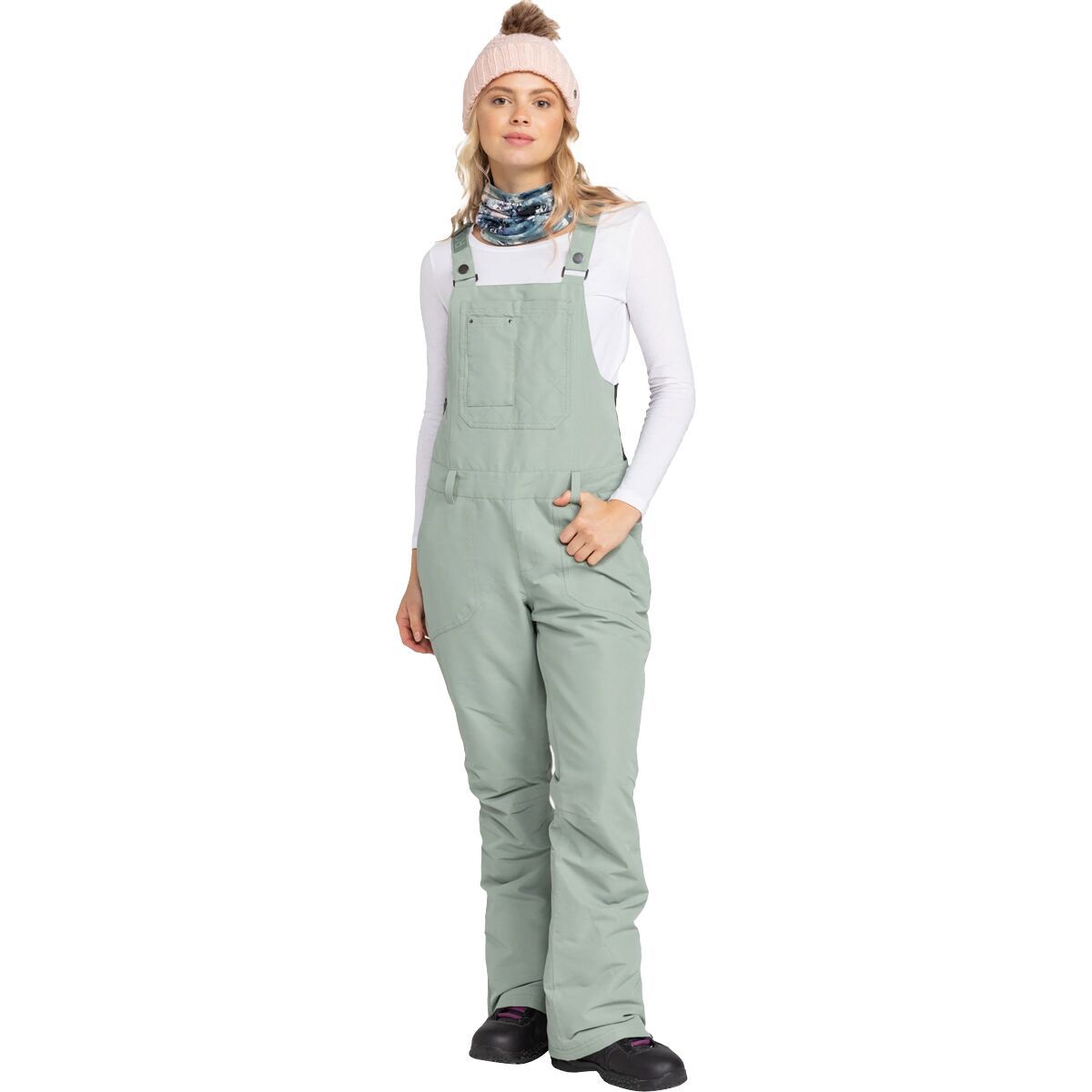 

Технические снежные брюки Rideout Roxy, цвет lily pad