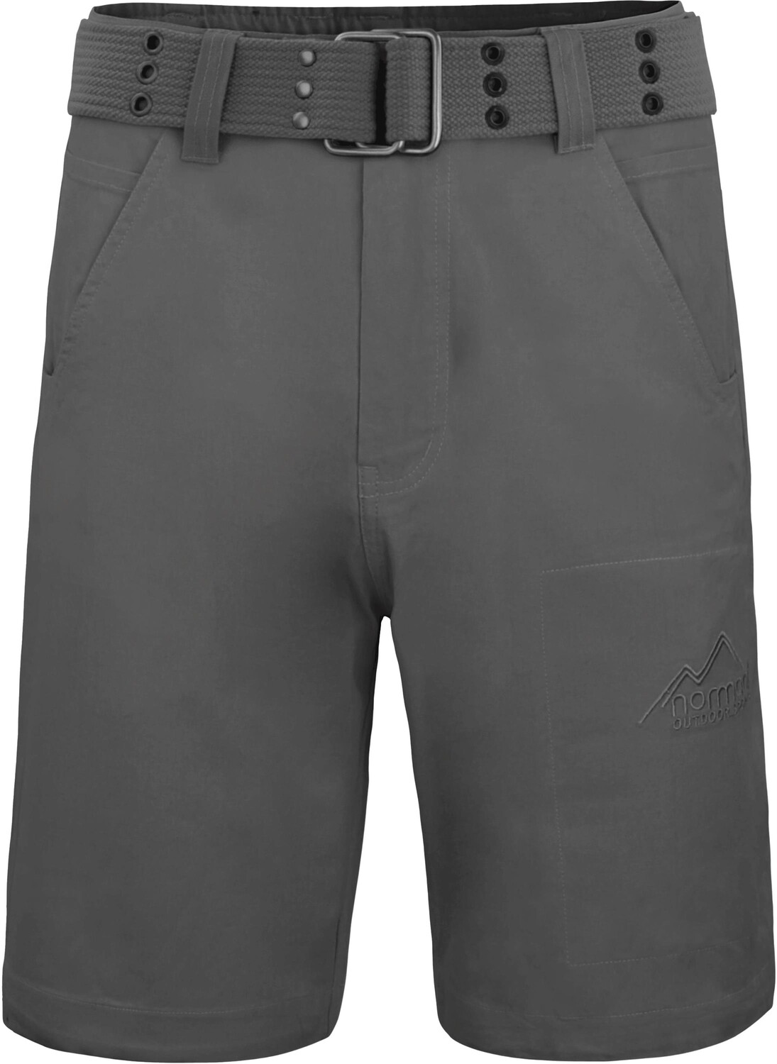 

Шорты Normani Outdoor Sports Chino „Gobi“ mit Gürtel „Taklamakan“, антрацит