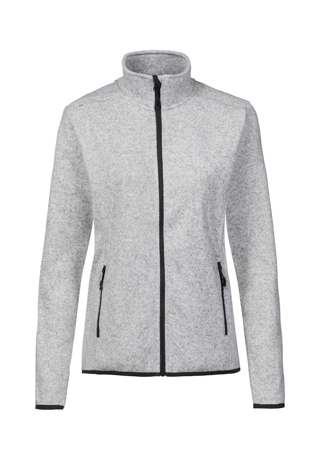 

Флисовая куртка Maleo W в спортивном трикотажном стиле из шерсти WHISTLER, цвет Pearl Grey