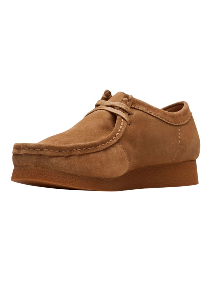 

Туфли на шнуровке Clarks, песочный