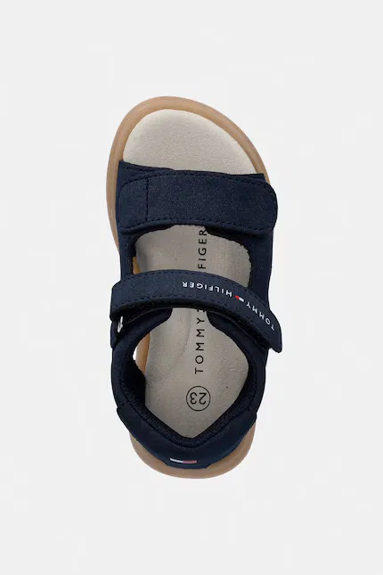 Сандалии из искусственного замша Tommy Hilfiger, синий — фото 4