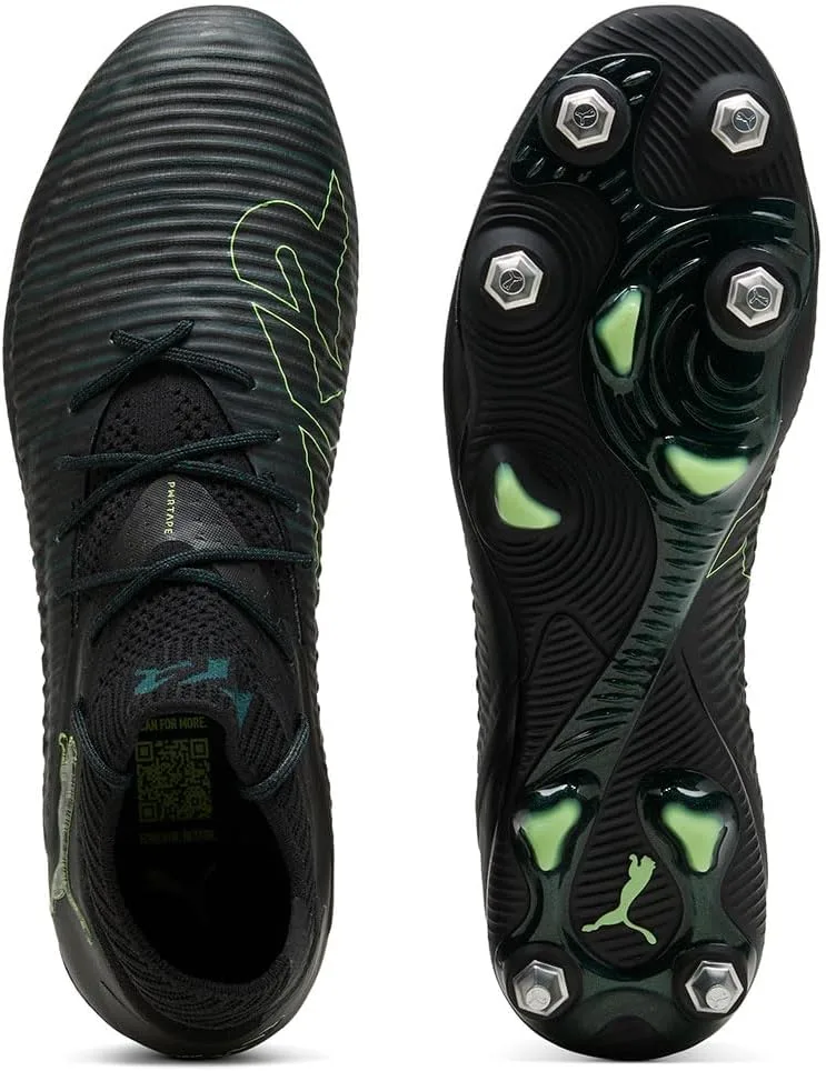 Кроссовки PUMA Future 8 Ultimate Mx SG Hot Pursuit унисекс, черный — фото 2