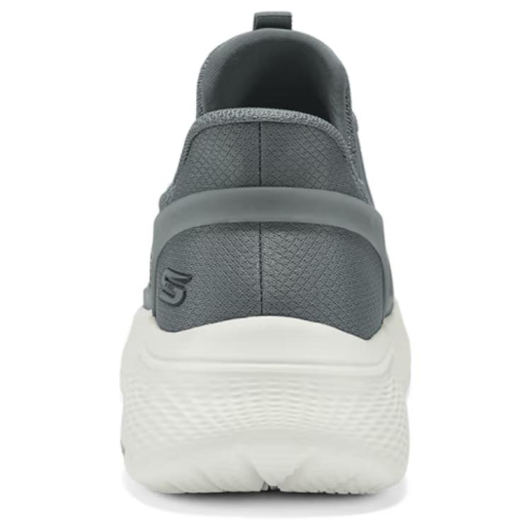 Skechers Слипоны мужские низкие повседневные зеленые серые, цвет Green Gray — фото 4