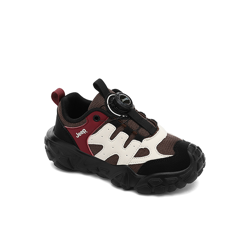 Jeep Кроссовки Low top Kids' Running Shoes Coffee/Beige/Burgundy — фото 4