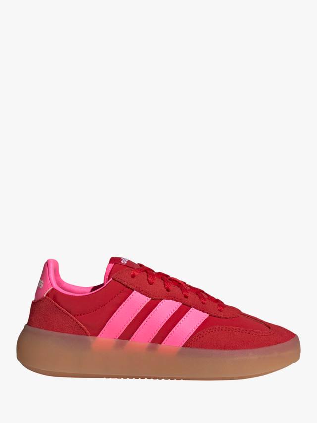 

Детские теннисные кроссовки Barreda Decode из замши adidas, Red/Pink
