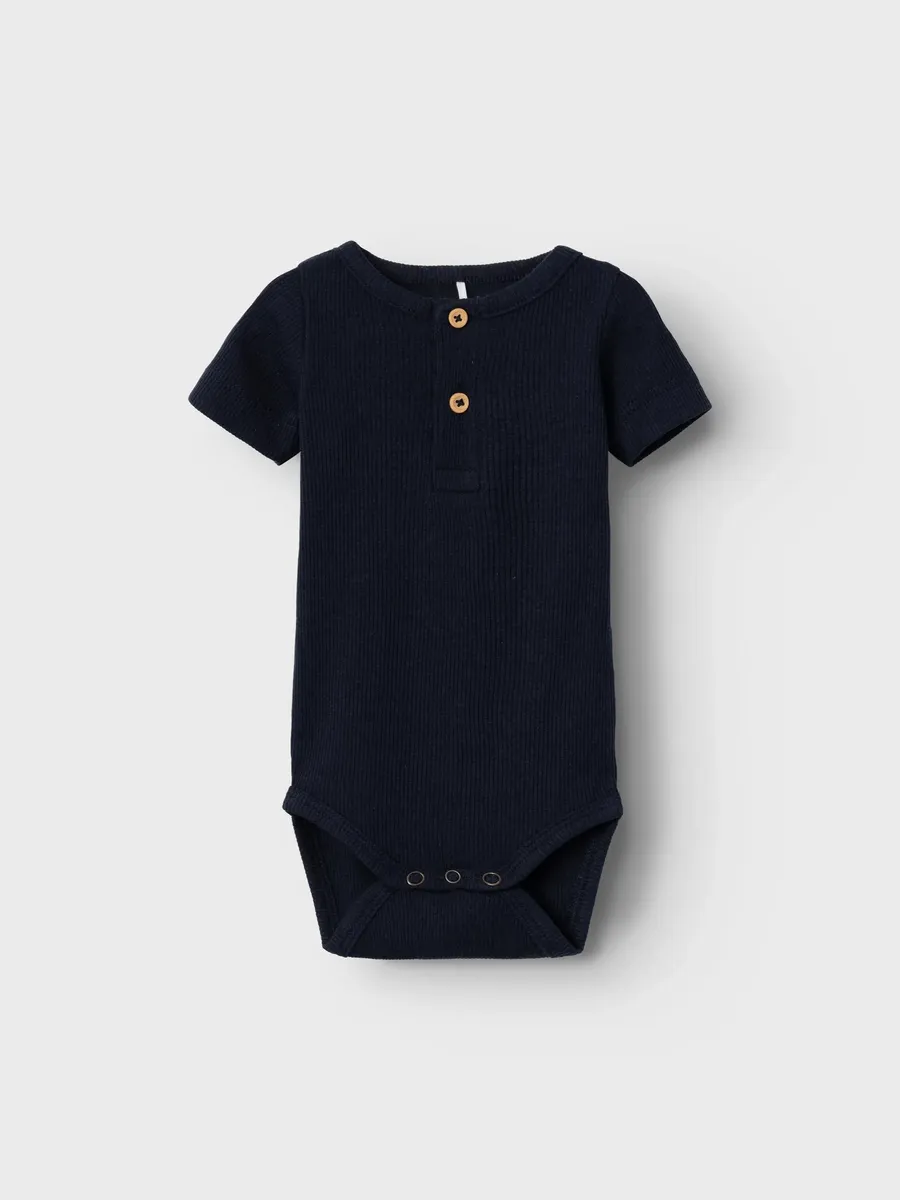 Name It Боди с короткими рукавами "NBMKAB SS BODY NOOS", цвет Dark Sapphire — фото 2