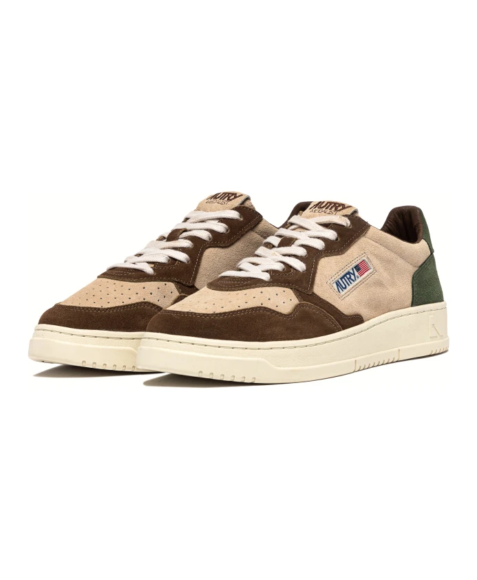 Красочные замшевые кроссовки Triple Sneaker, модель Medalist. Autry, мультиколор — фото 2