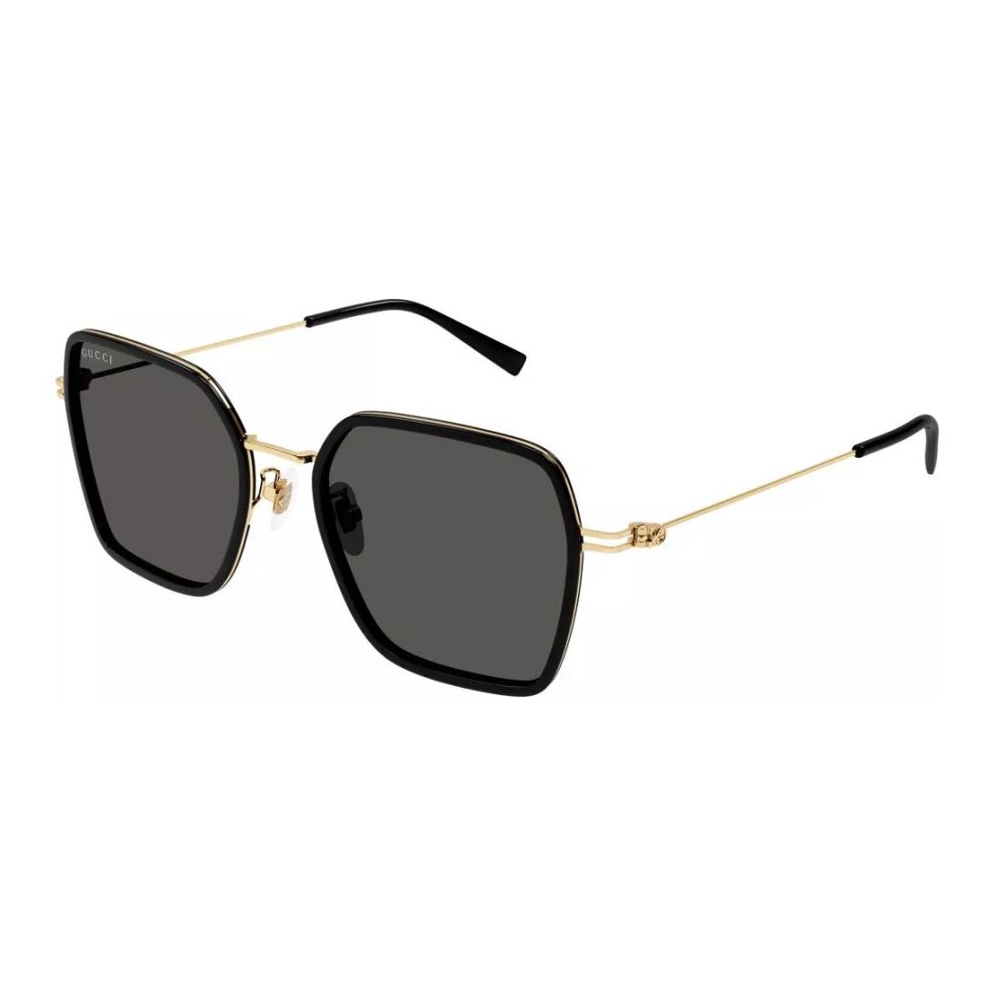 

GUCCI Солнцезащитные очки квадратной формы, Gold