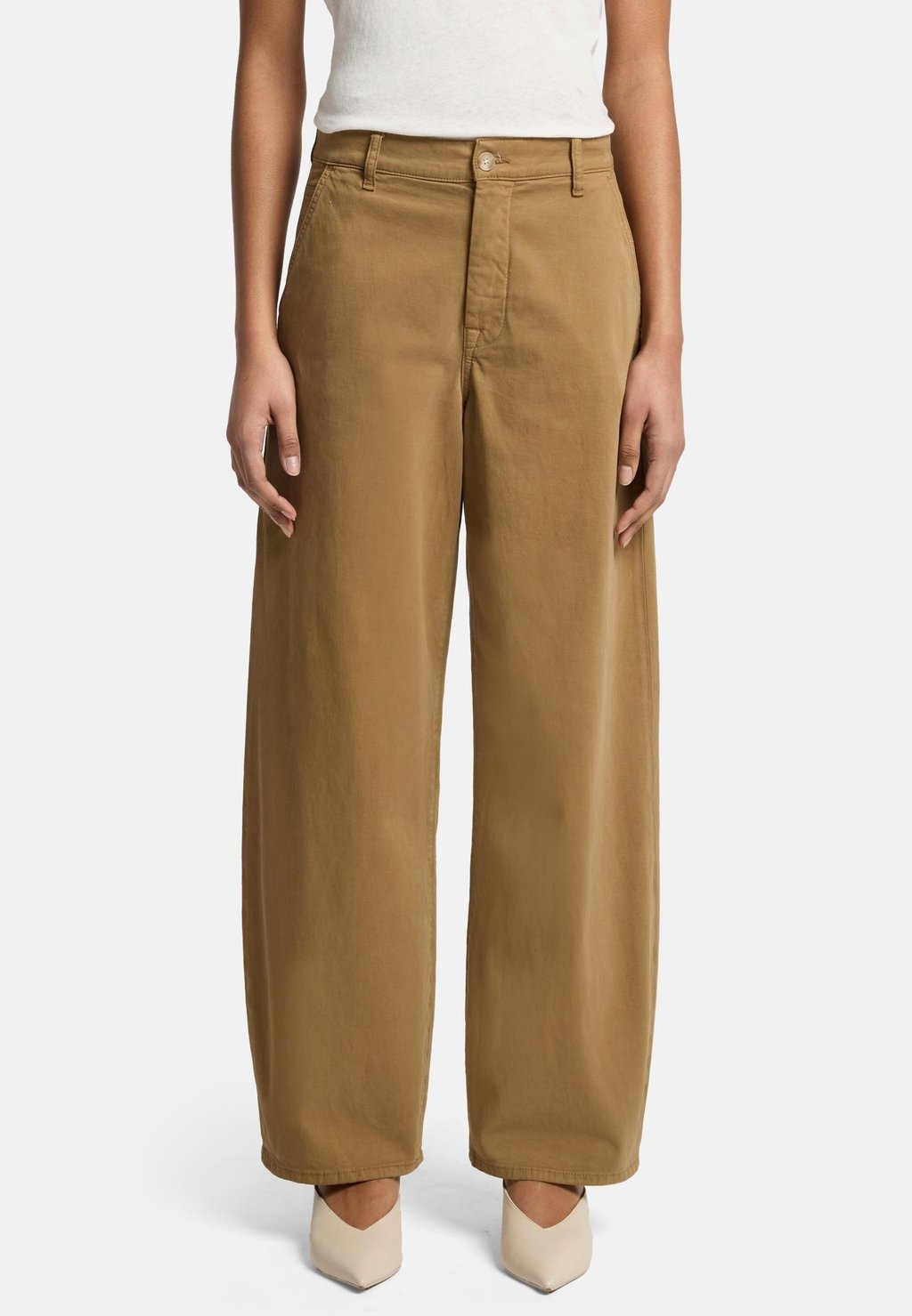 

Брюки WIDE LEG FIT BONNIE 7 for all mankind, бежевый