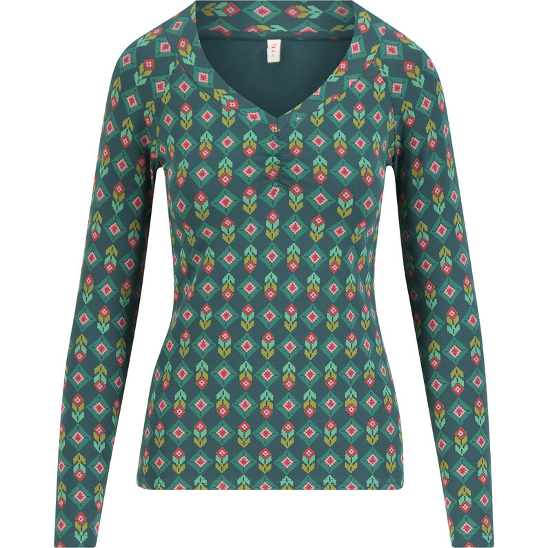 

Женская куртка Savoir Vivre Sage с длинным рукавом Blutsgeschwister, зеленый