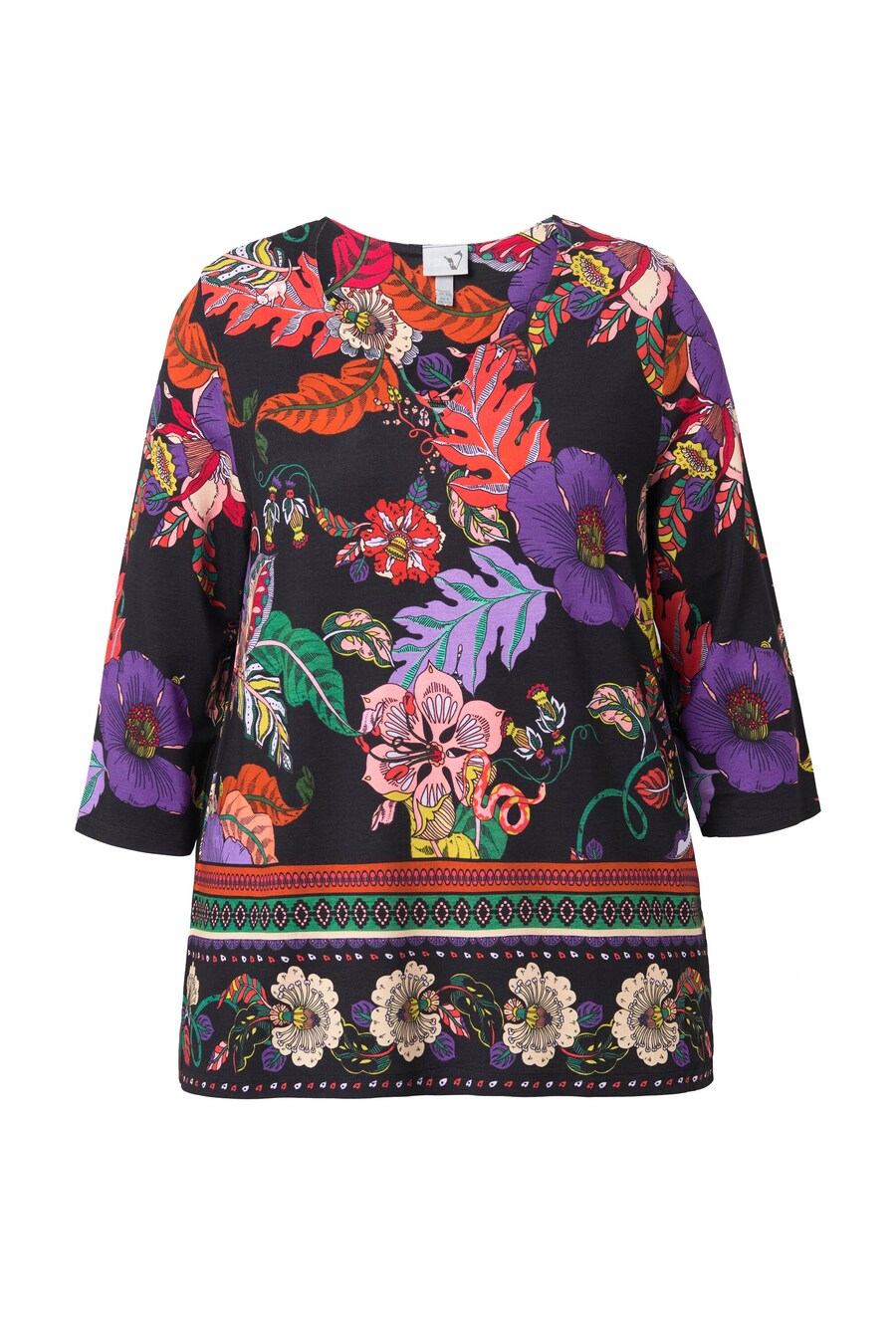 

Рубашка Ulla Popken, черный