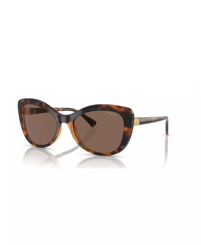 

Женские солнцезащитные очки, градиентные VO5515SB Vogue Eyewear, коричневый