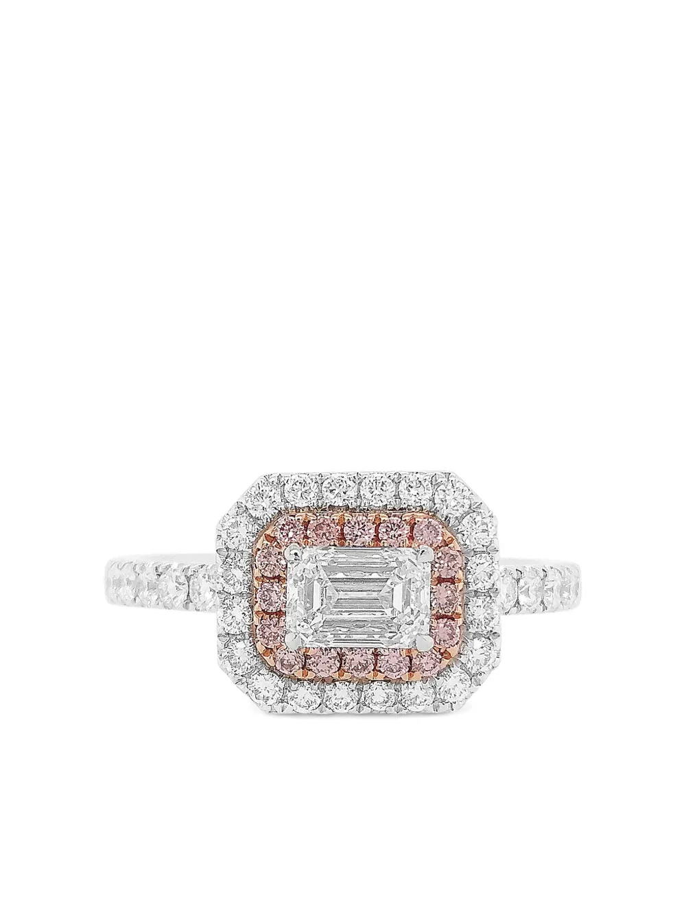 

Кольцо из белого золота с бриллиантом HYT Jewelry, розовый