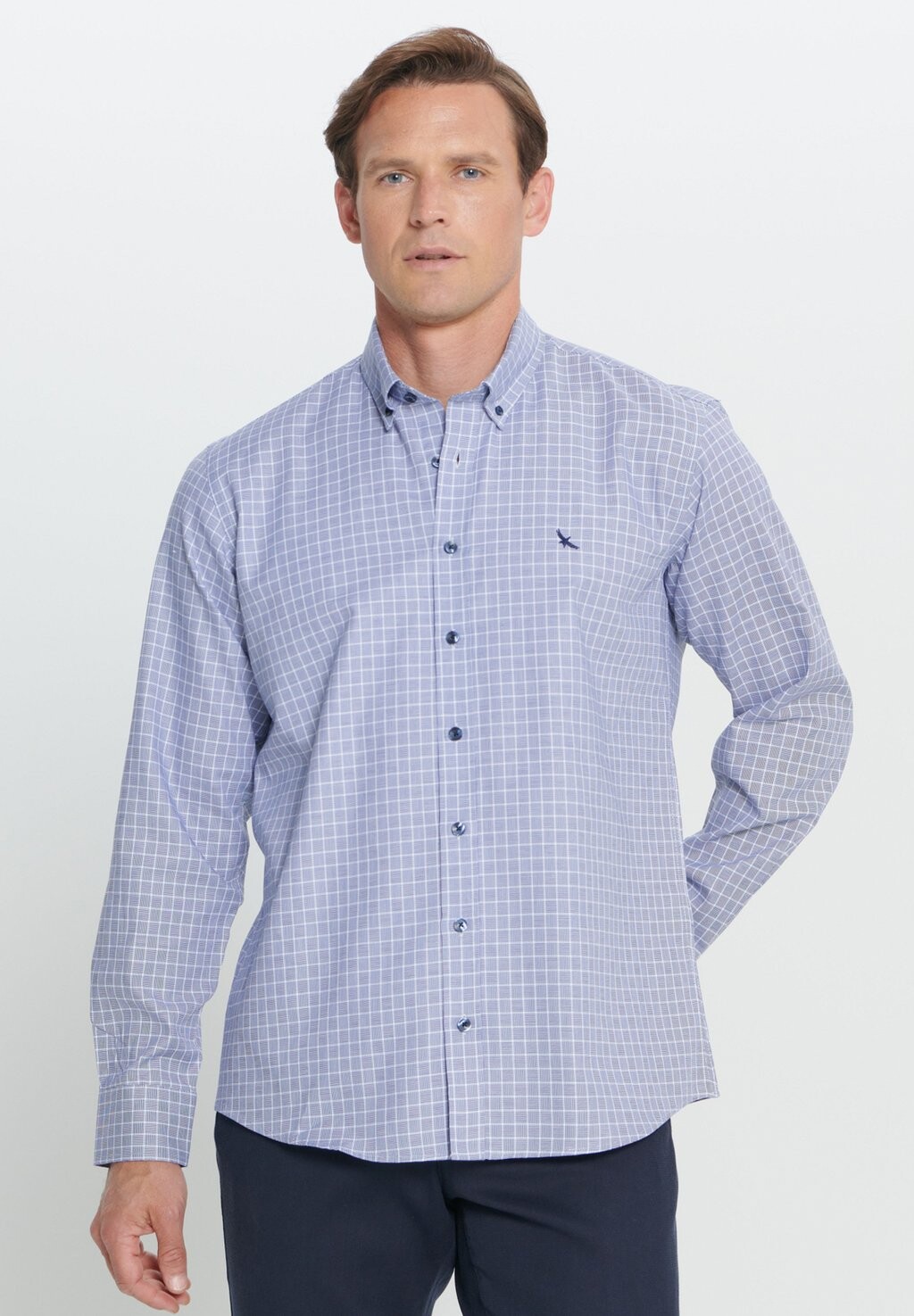 

Рубашка REGULAR FIT AC&CO / ALTINYILDIZ CLASSICS, светло-голубой