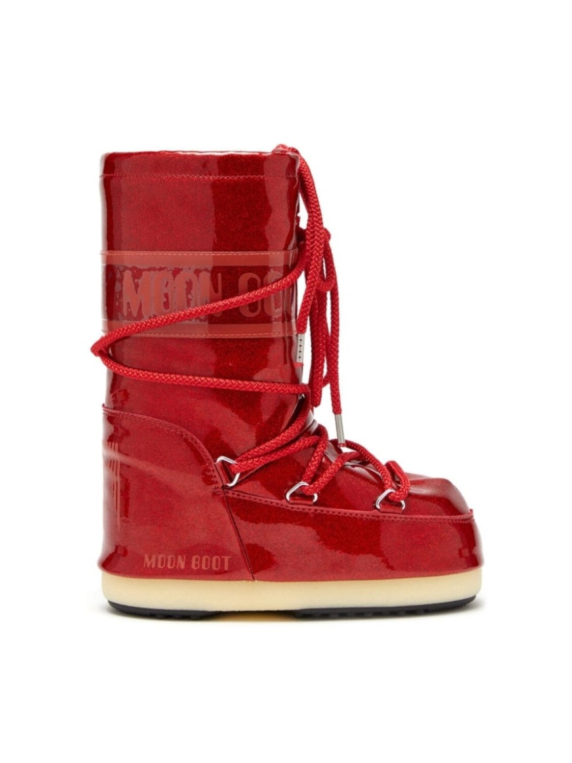 

Moon Boot Kids зимние сапоги Icon с блестками, красный