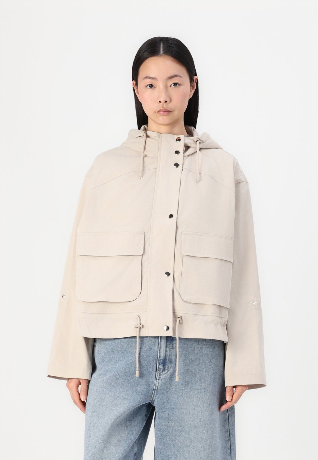 

Легкая куртка VMCHELSEA SCARLETT SHORT JACKET Vero Moda, бежевый