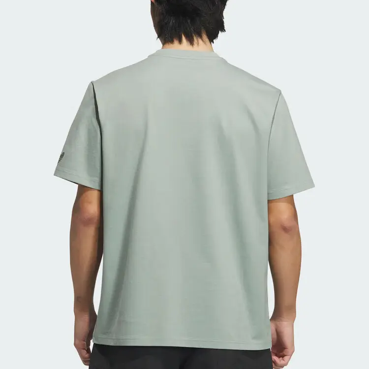 Футболка SS25 мужская Adidas Originals, светло-зеленый — фото 4