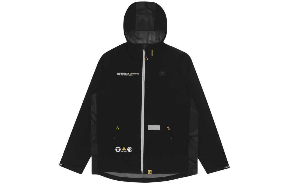 

Куртка мужская с капюшоном тонкая Others Aape, bkx/черный