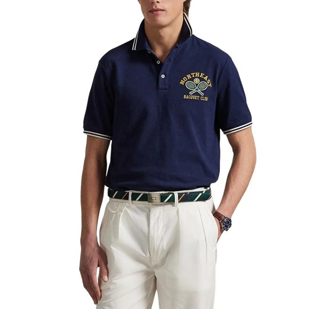 Поло Ralph Lauren Raquet Club темно-синее