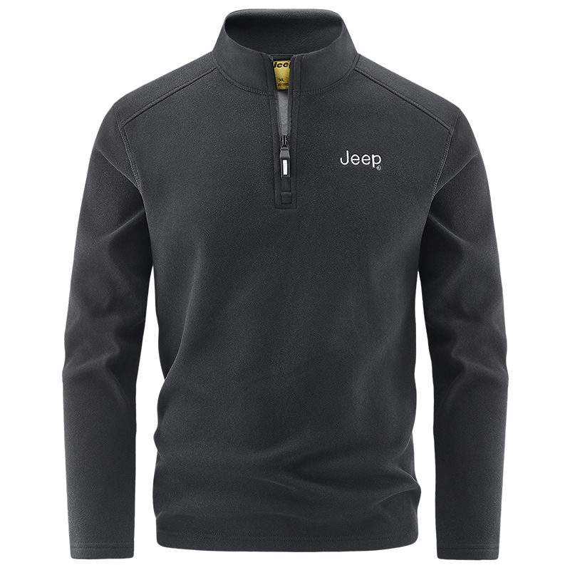 

Свитшот Unisex Stand Collar Moderate Regular Jeep, черный