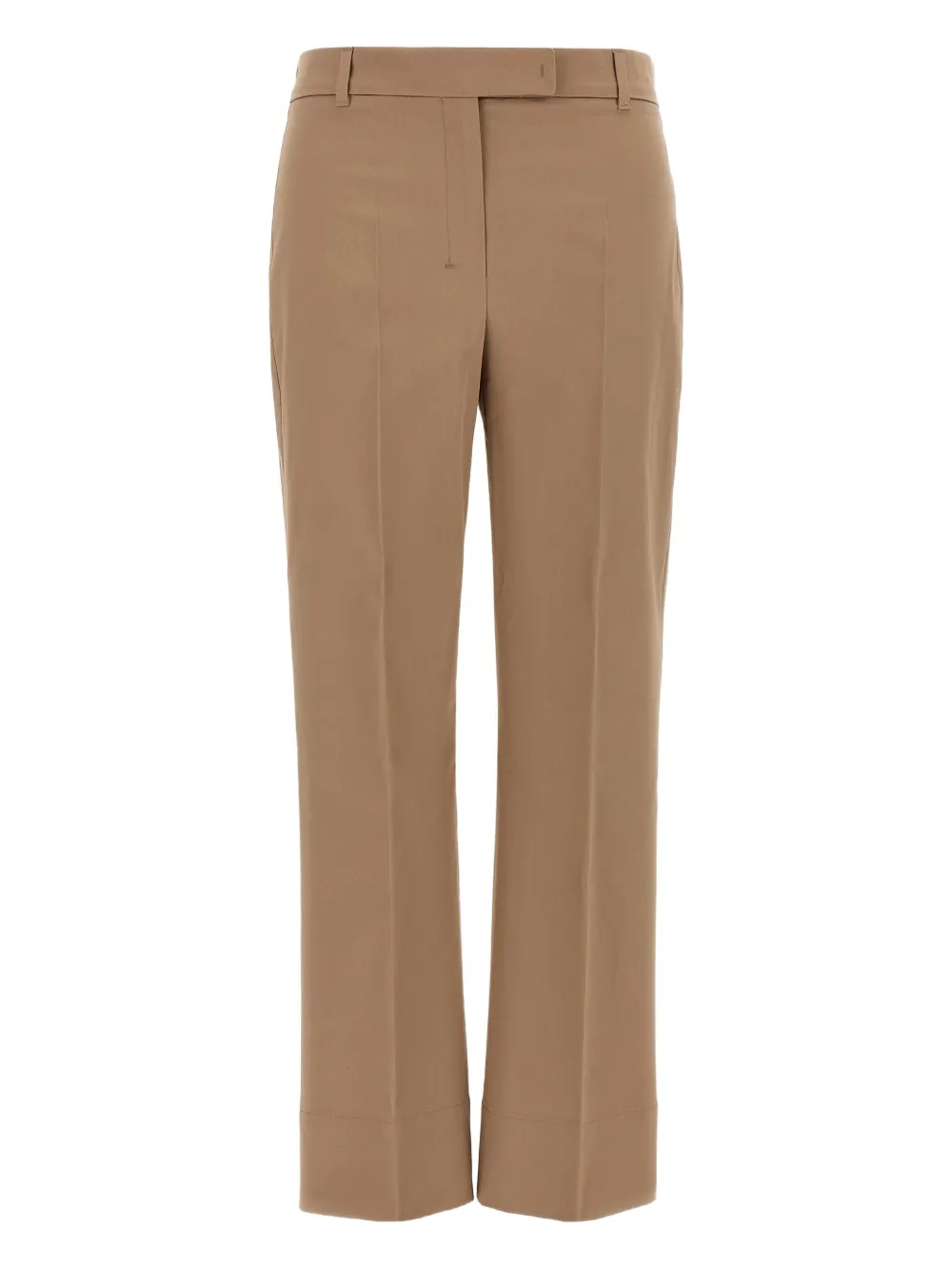 

Плиссированные хлопковые брюки MAX MARA, нейтральный