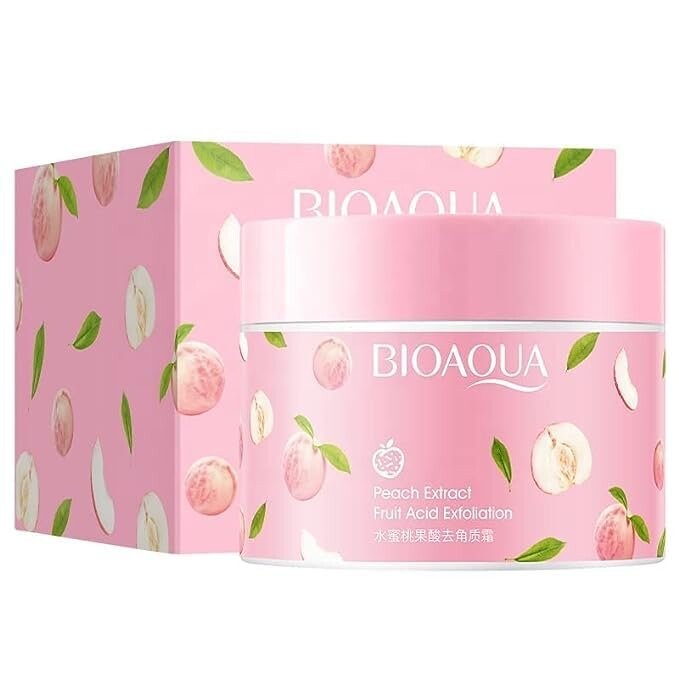 

Bioaqua, Фруктовые кислоты с экстрактом персика, гель для лица, 140 г