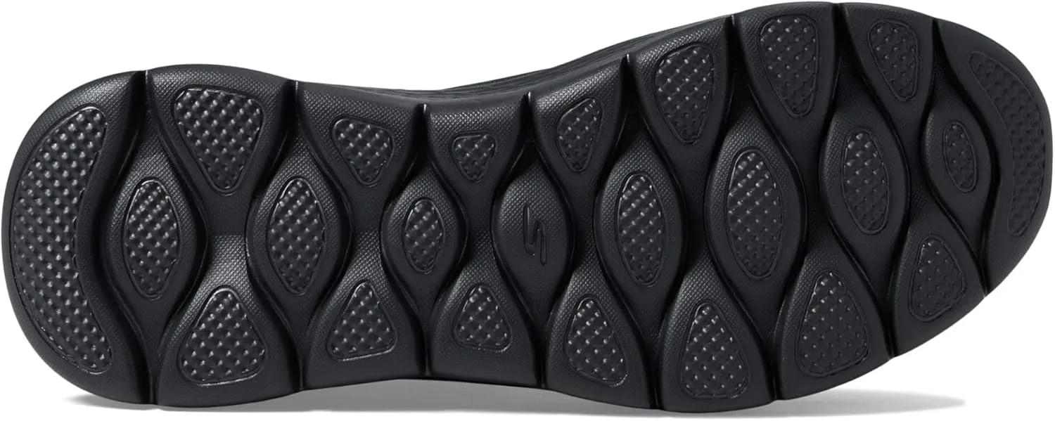 Мужские спортивные кроссовки Skechers Gowalk Flex с воздушной подушкой без шнурков, черный — фото 3