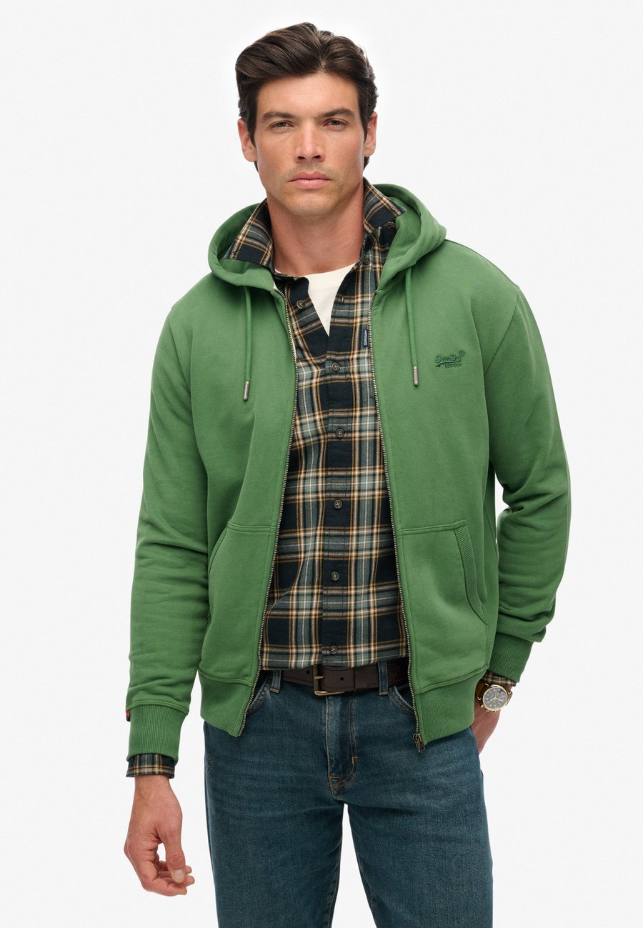 

Толстовка Superdry & Co Zip-up sweatshirt, Artichoke Green/Green