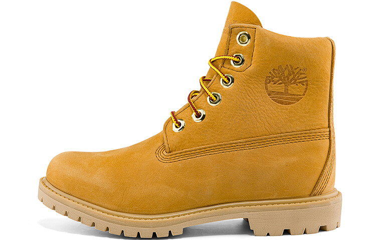 Ботинки водонепроницаемые Timberland Premium 6 Inch с логотипом, коричневый