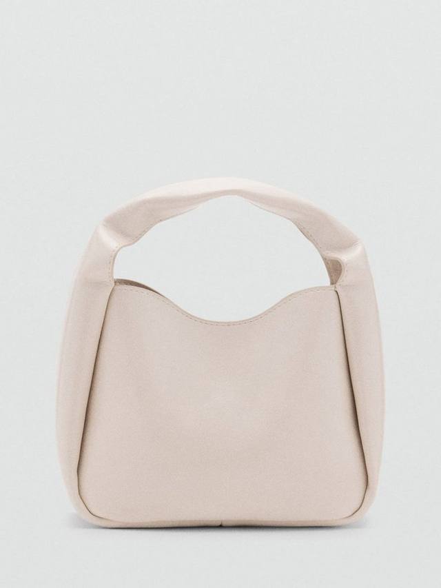 

Миниатюрная наплечная сумка Paco Mini Slack Mango, Natural White