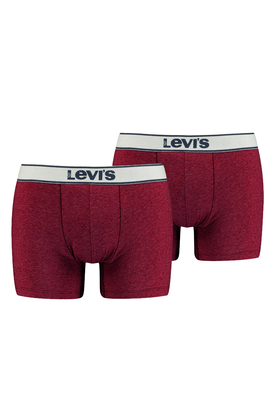 

Боксеры Levi´s Boxershorts LEVIS MEN VINTAGE HEATHER BOXER BRIEF 2 шт, красный, Коричневый, Боксеры Levi´s Boxershorts LEVIS MEN VINTAGE HEATHER BOXER BRIEF 2 шт, красный