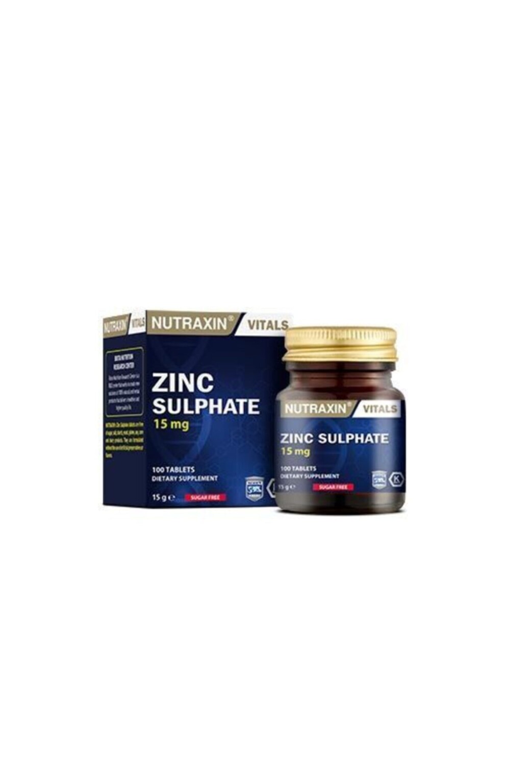

Nutraxin Цинк 15 мг 100 таблеток 2 коробка
