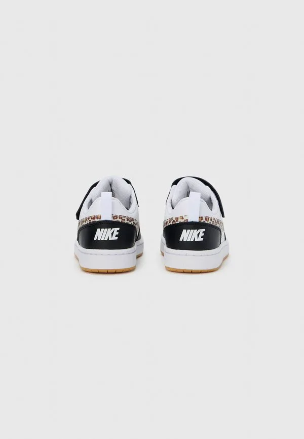 Кроссовки унисекс court borough low Nike Sportswear, Black/White/Gum/Med Brown — фото 3