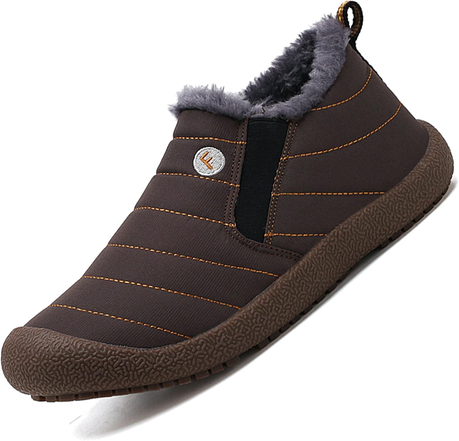 

Женские и мужские пушистые тапочки с закрытой пяткой, легкие домашние тапочки, удобные для дома и улицы, модные мокасины на плоской подошве, легкие кроссовки с резиновой подошвой Asifn, коричневый