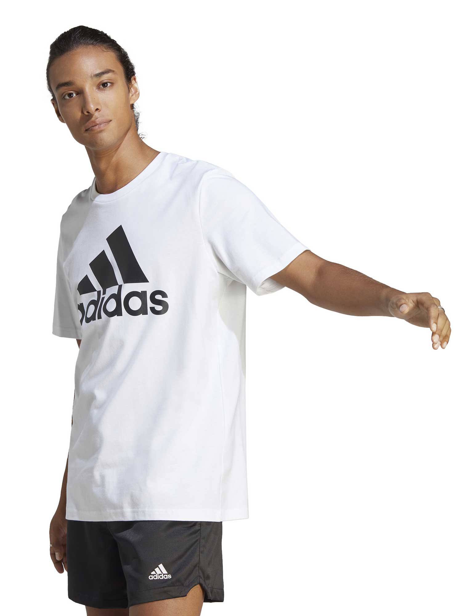 

Футболка Adidas Sportswear Essentials Single Jersey Big Logo, белый