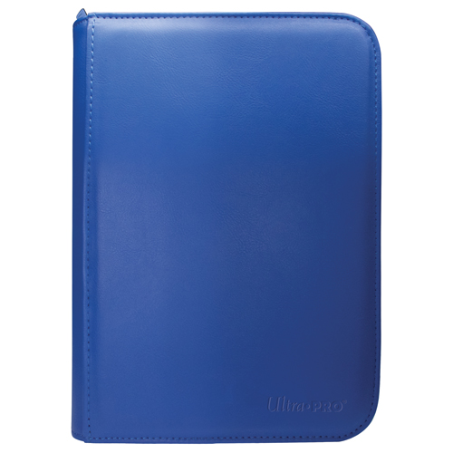 

Папка для карт Vivid 4-Pocket Zippered Pro-Binder – Blue Ultra Pro