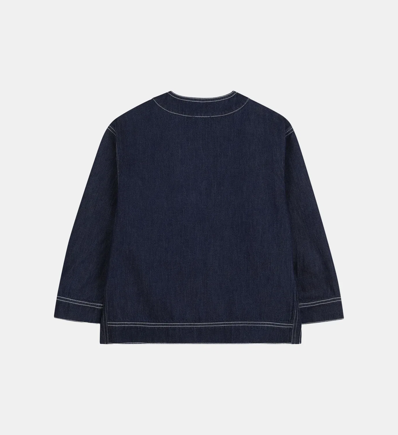 Джинсовая куртка Kenzo Kids, синий — фото 4